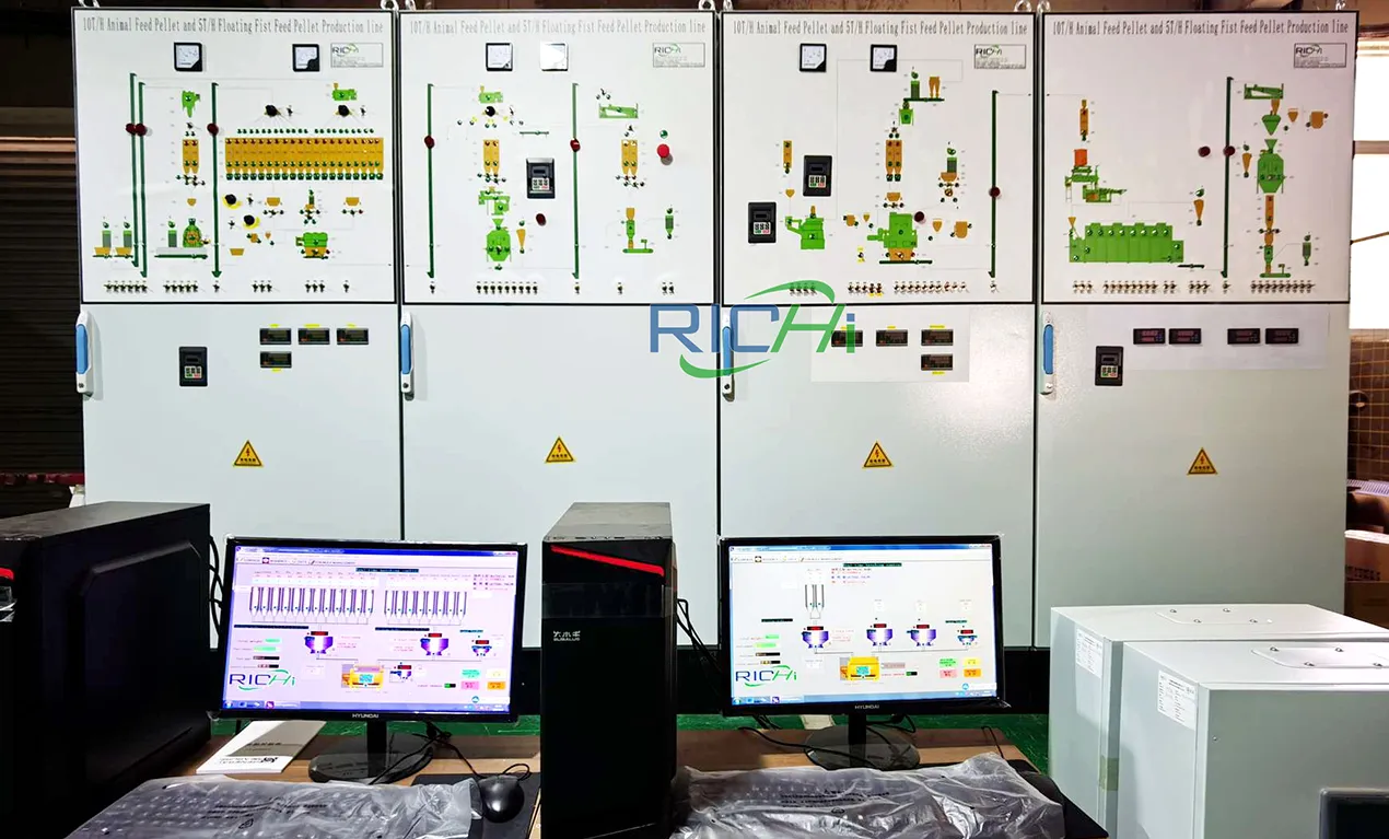 Feed Pellet Machine Control Cabinet Simplifies Operation