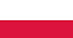 The flag of Polish