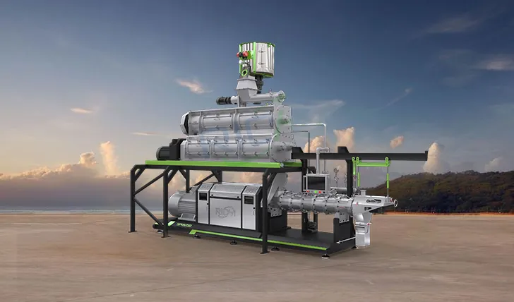 0.2-1T floating fish feed extruder machine
