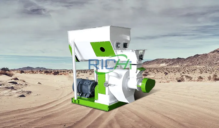 0.2–0.6 TPH biomass pellet machine