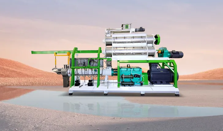 0.5-12T pet food extruder machine