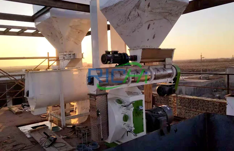 1-2 TPH Height-Constrained Poultry Feed Line, NSW