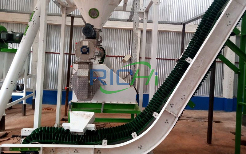 1.5 TPH  Winery Lees and Barley Compound Feed pellet plant project in Nova Scotia