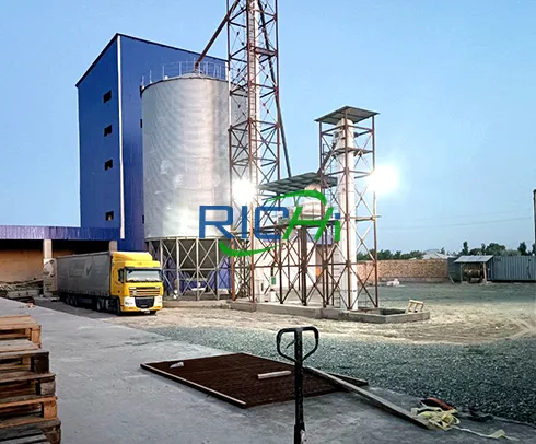 10 TPH Livestock Feed pellet plant in Uzbekistan
