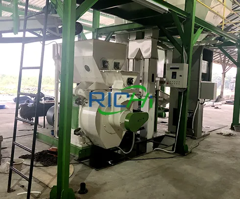 10TPH chicken manure pellet machine for sale Thailand