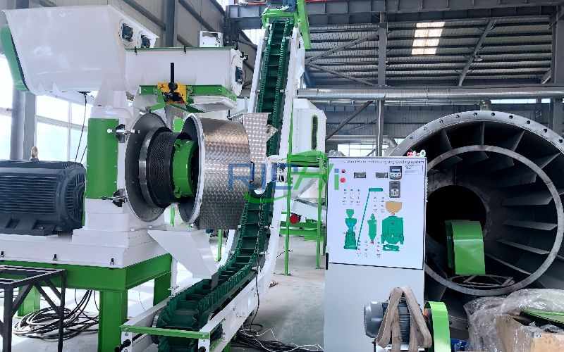 2.5 TPH Wood Chip Fuel pellet plant project in Victoria