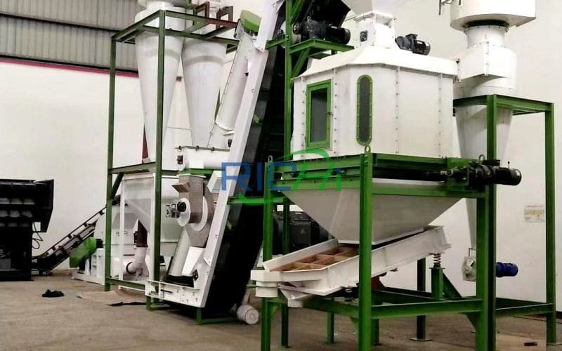 3 TPH  Alfalfa Pellet & Straw Blending pellet plant project in Victoria