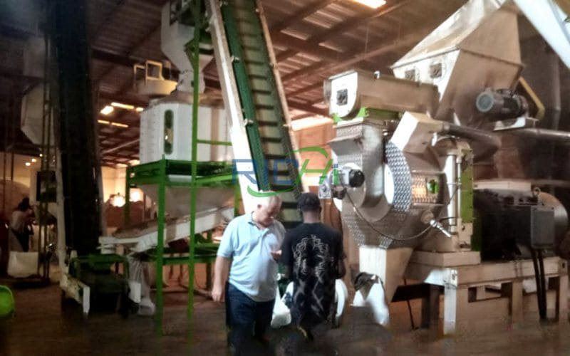 3TPH Maple Sawdust pellet plant project in Quebec