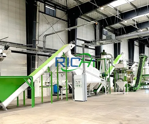 3–4 TPH Alfalfa pellet plant in Argentina