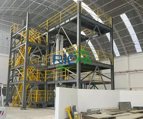 5 TPH Broiler Feed pellet plant in Peru