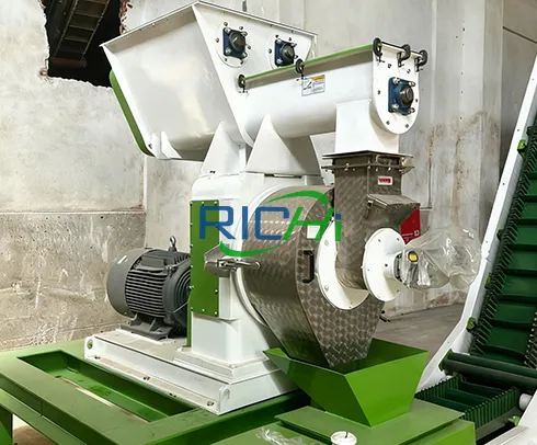 Canadian Wood Pellet Machine Project Using Wood Chips as Raw Material