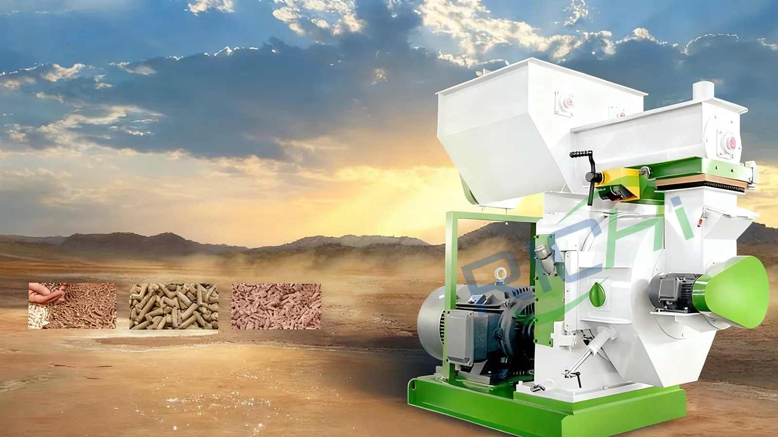 Chicken Manure Pellet Machine Test Run Video