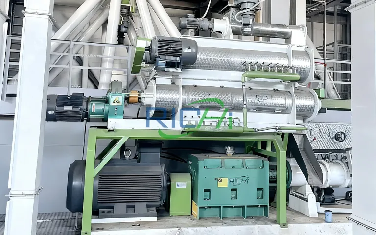 Floating Fish Feed Extruders machine in Ecuador