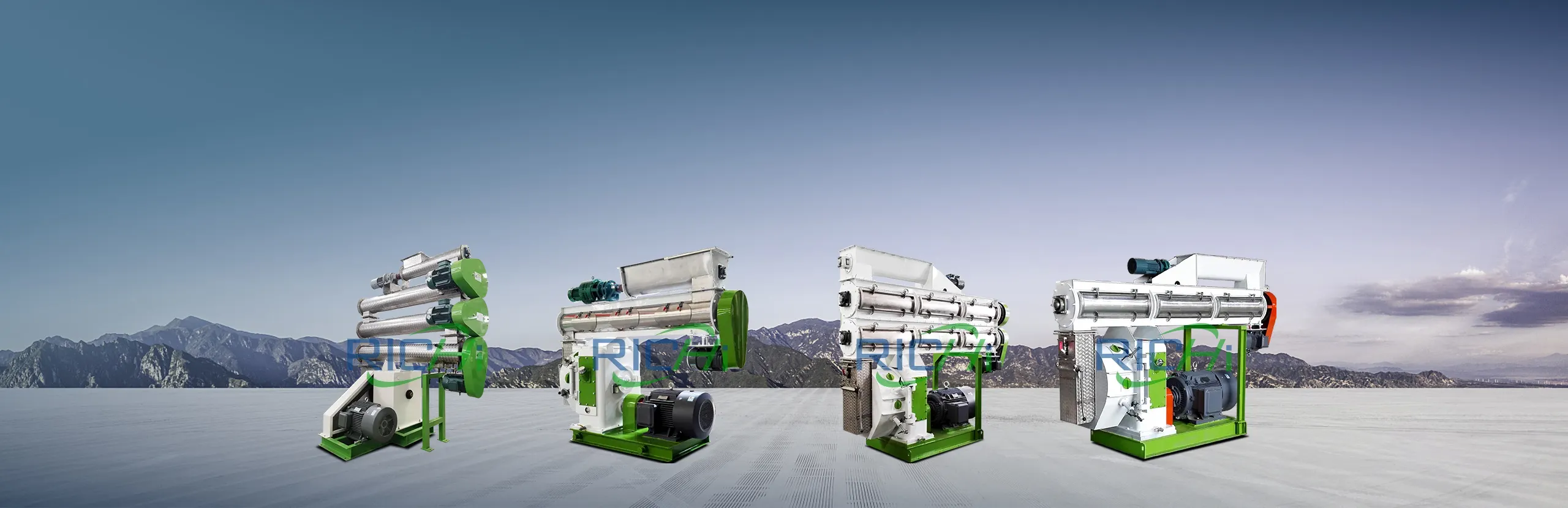 Feed Pellet Machine Various types of pellet machines encompass multiple production capacities banner