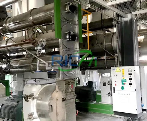 Feed-Pellet-Machine-with-40TPH-Capacity-Exported-to-Kazakhstan