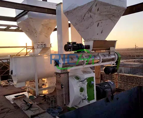 Feed Pellet Machine with 5TH Capacity Exported to Russia