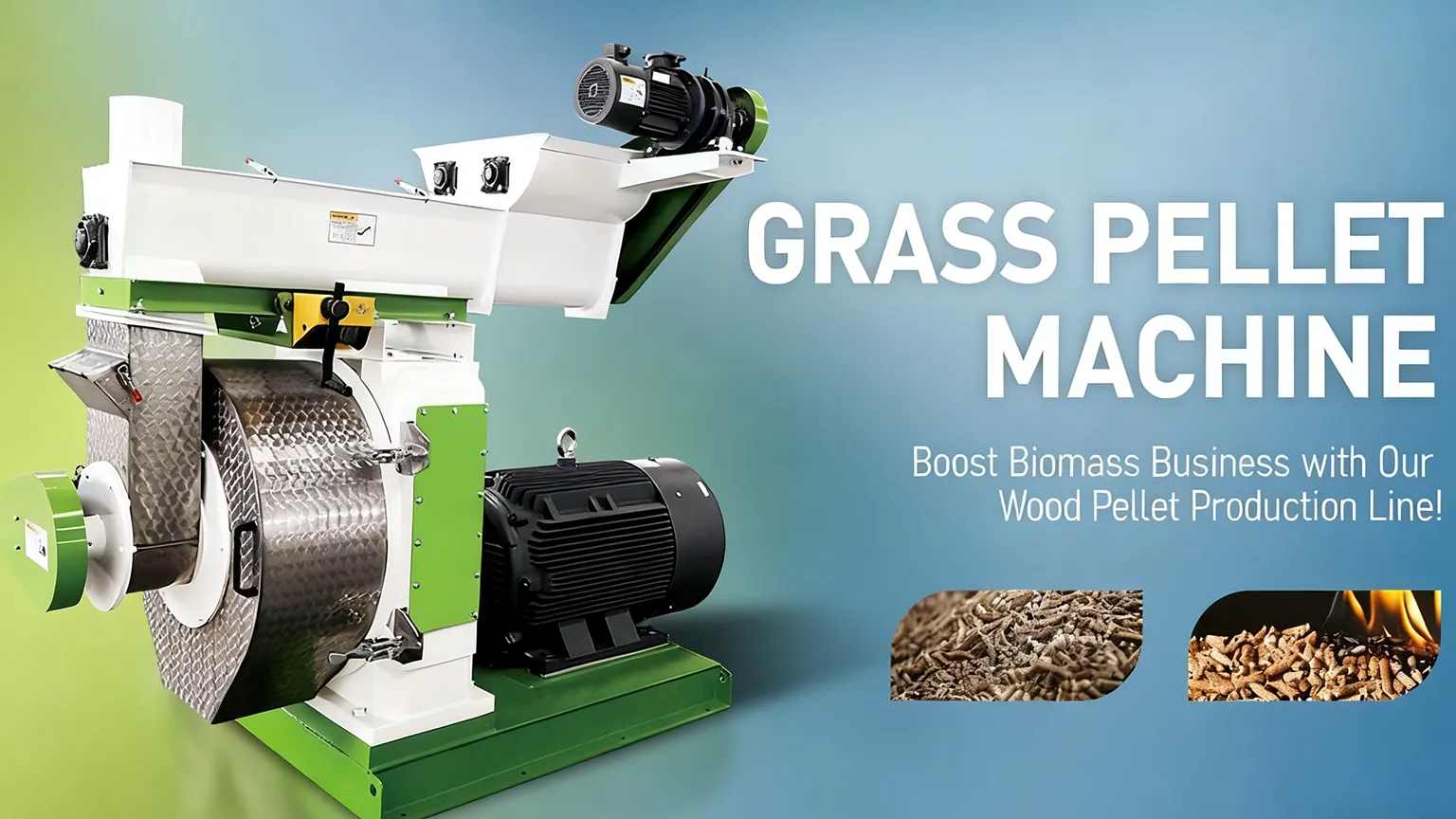 RICHI Grass Pellet Machine