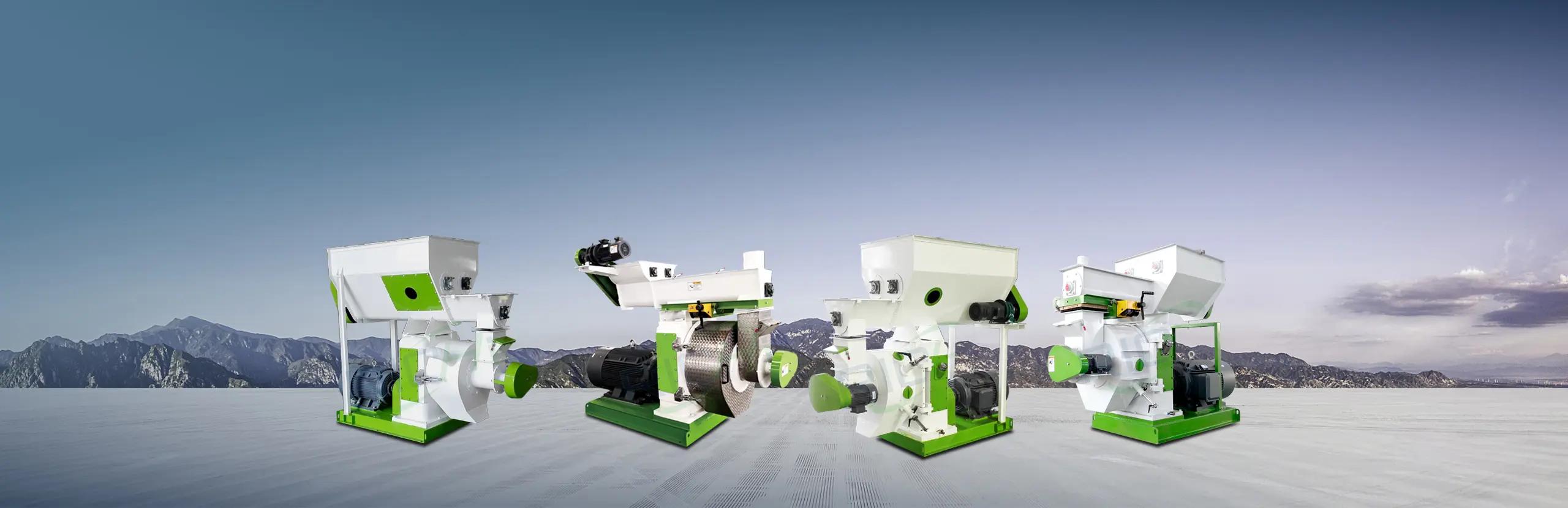 RICHI Multi-Type Bio-Pellet Mill includes Wood Pellet Mill and Hay Pellet Mill banner
