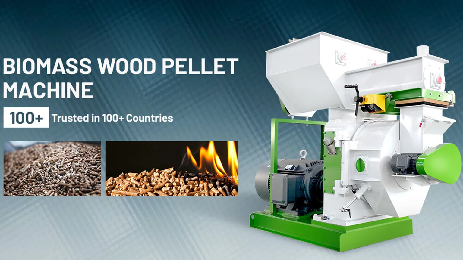RICHI Wood Pellet Machine in Indonesia