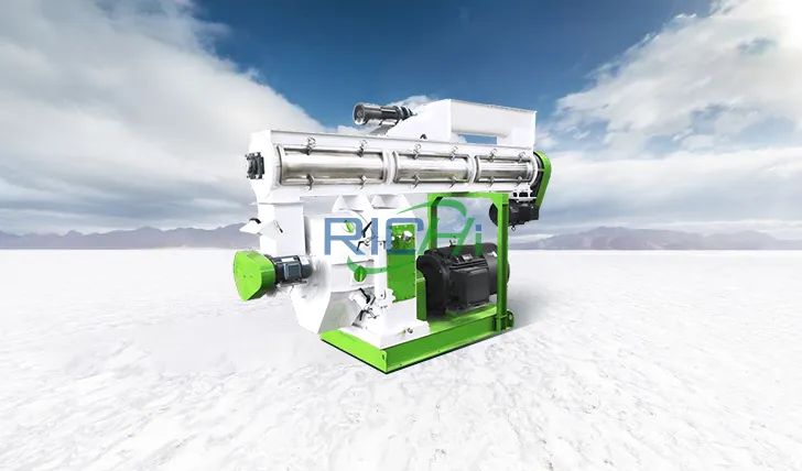 SZLH508 Feed Pellet Mill with High-Quality Stainless Steel Mixer Configuration