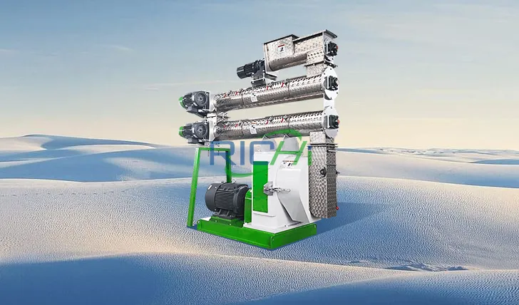 SZLH678 Feed Pellet Mill with a production capacity of 30TPH-33TPH