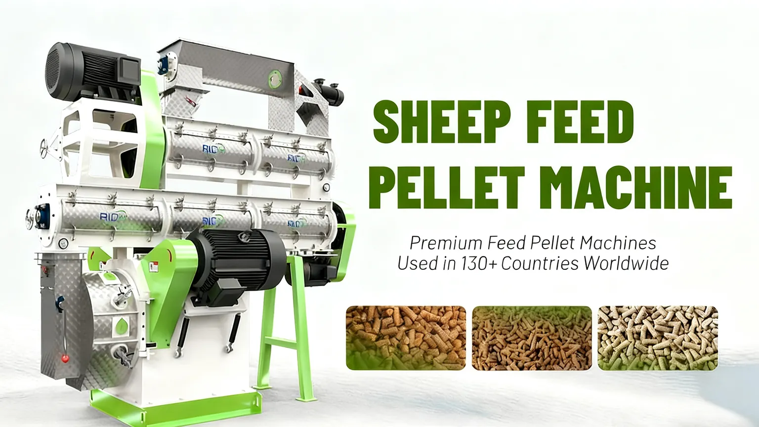 Sheep Feed Pellet Machine Working Process