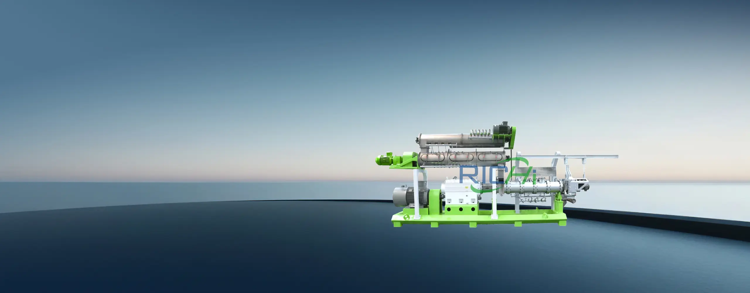 floating fish feed extrusion machine banner