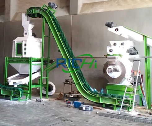 Turkey Wood Pellet Machine Project Using Wood Fertilizer as Raw Material