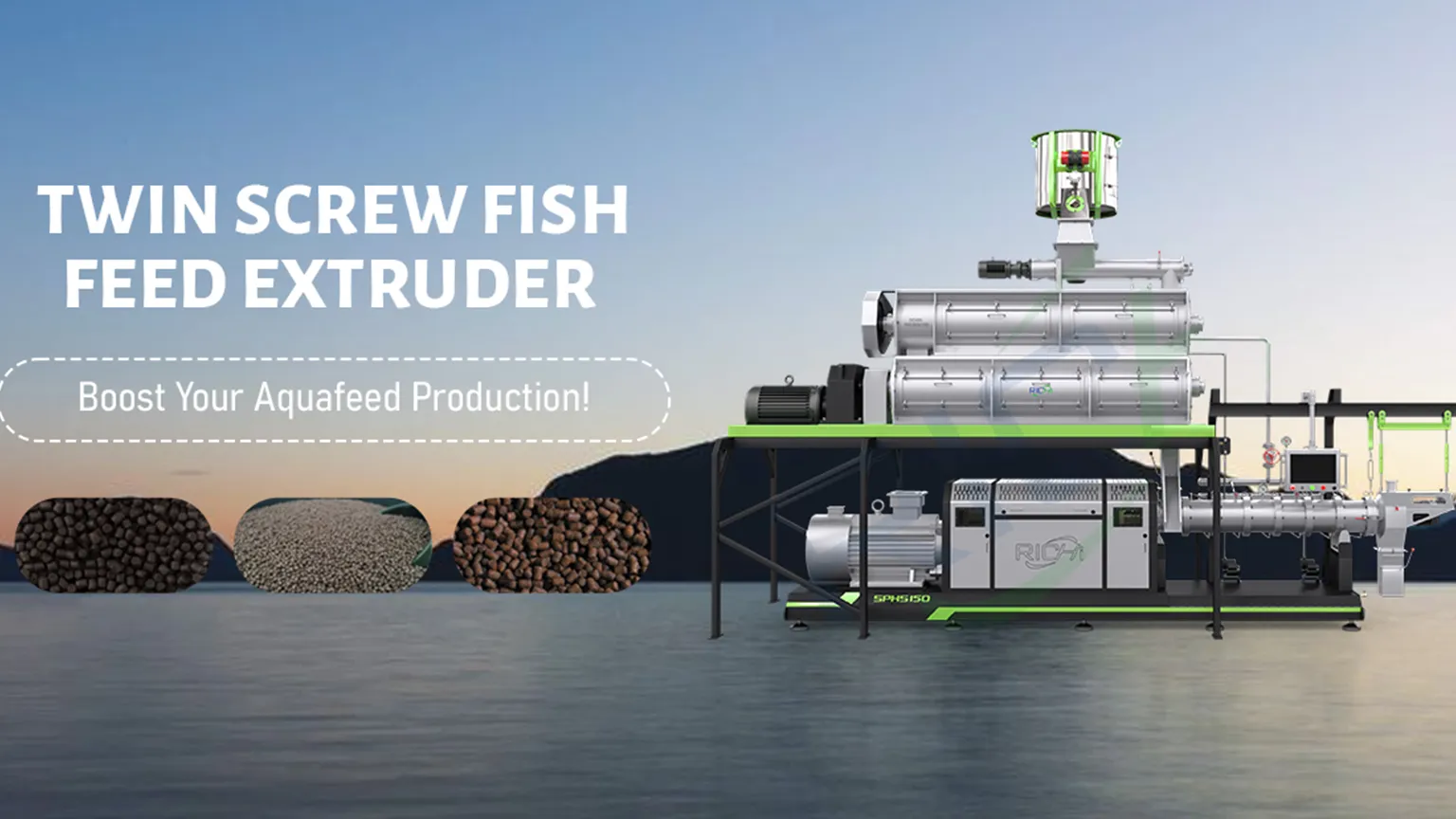 Twin-screw extruder exterior video