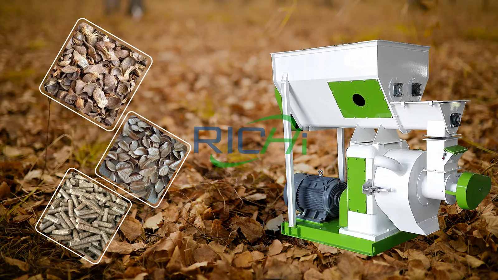 Video of wood pellet machine on site in Indonesia