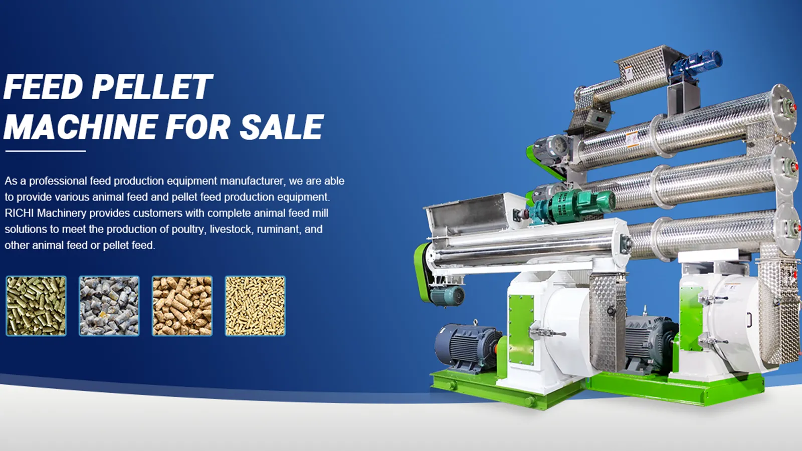 Working Principle of Feed Pellet Machine
