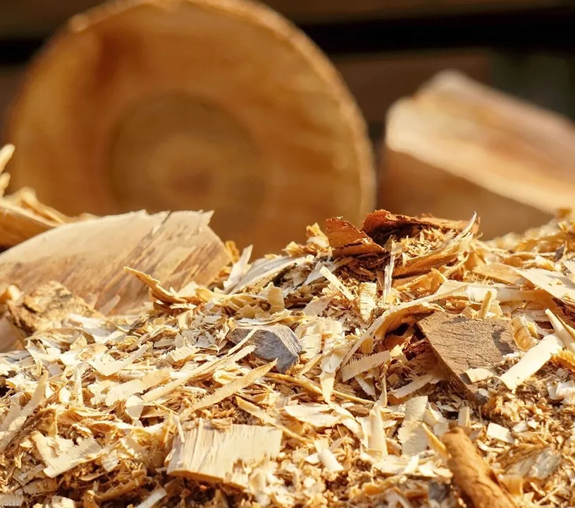 wood chips