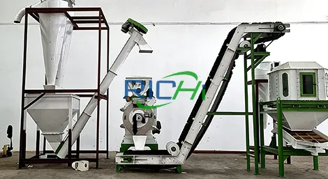 3-4 T/H Biomass Pellet Production Line in Argentina