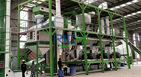 20T/H Biomass Pellet Production Line in Bangladesh