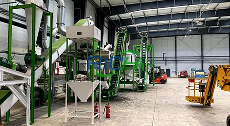 5T/H Biomass Pellet Production Line in the Netherlands