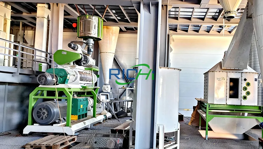 4 TPH Beef Cattle Feed pellet mill for sale Canada