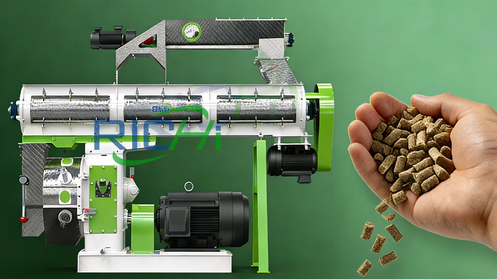 5-6 TPH pig feed pellet machine in Zimbabwe