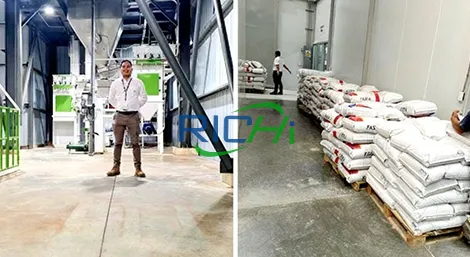 15TPH Cattle Feed Production Line in Uganda