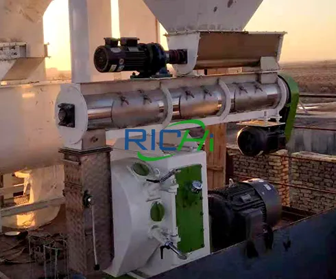 6-8 TPH Alfalfa Pellet Machine for Sale Qatar