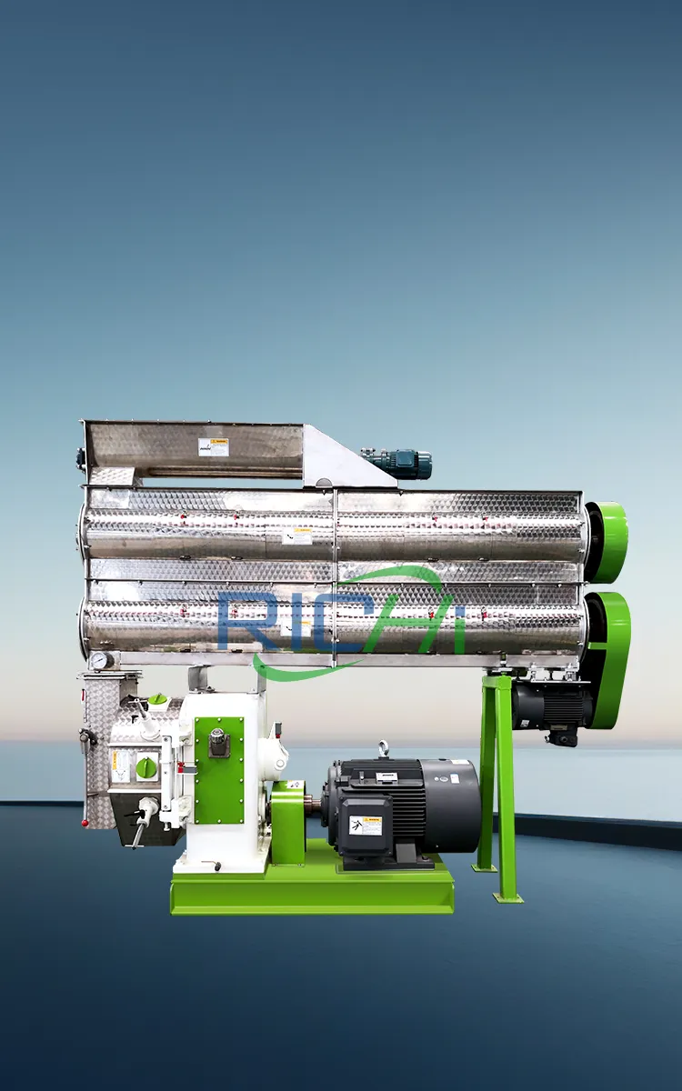 Pig feed pellet machine (mobile version) background