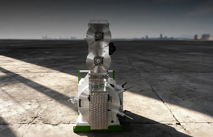 goat feed pellet making machine Overall Machine Structure