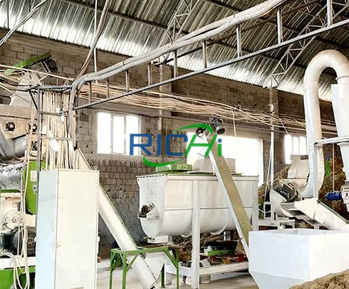 Goat feed pellet making machine in Argentina