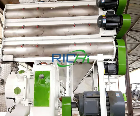 shrimp feed pellet machine in Ecuador