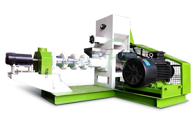 0.2-1tph Single-Screw Floating Fish Feed Extruder Machine