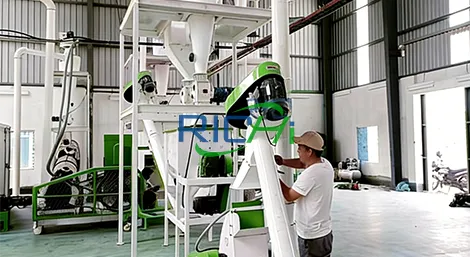 1.5 TPH Floating Fish Feed Plant in Bangladesh