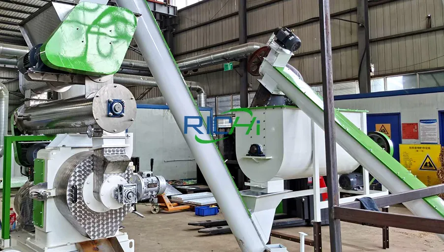 1.5TPH Straw Pelletizer Machine For Sale South Africa