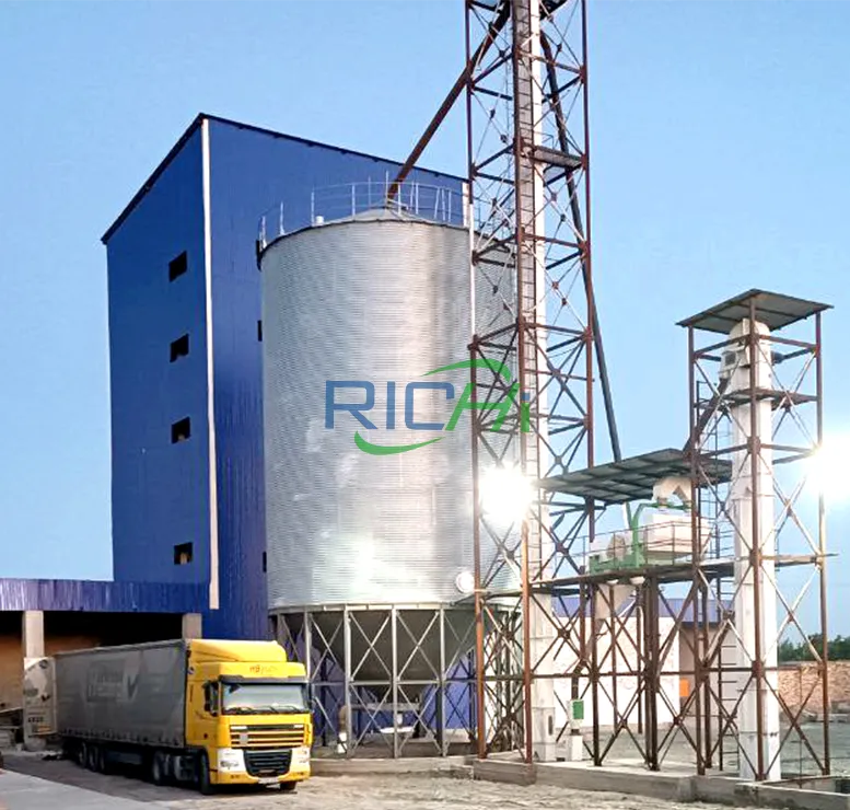 10-15TPH feed mill in Uzbekistan