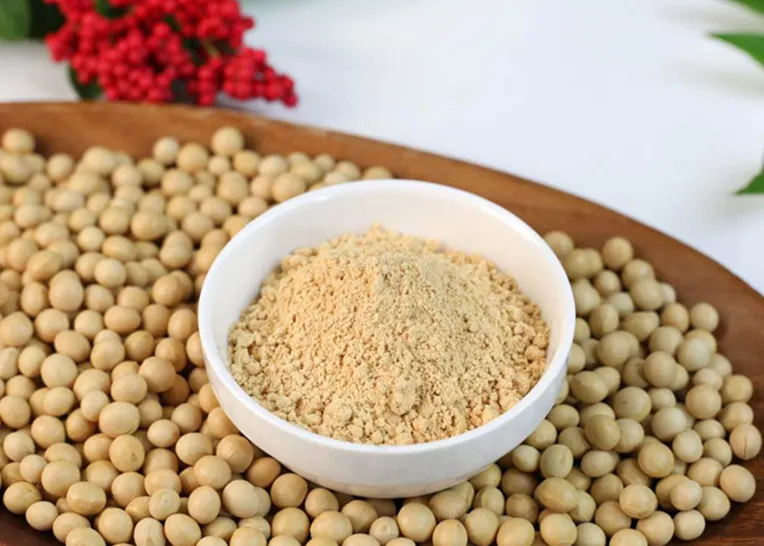 Soybean meal, a raw material for cattle feed production