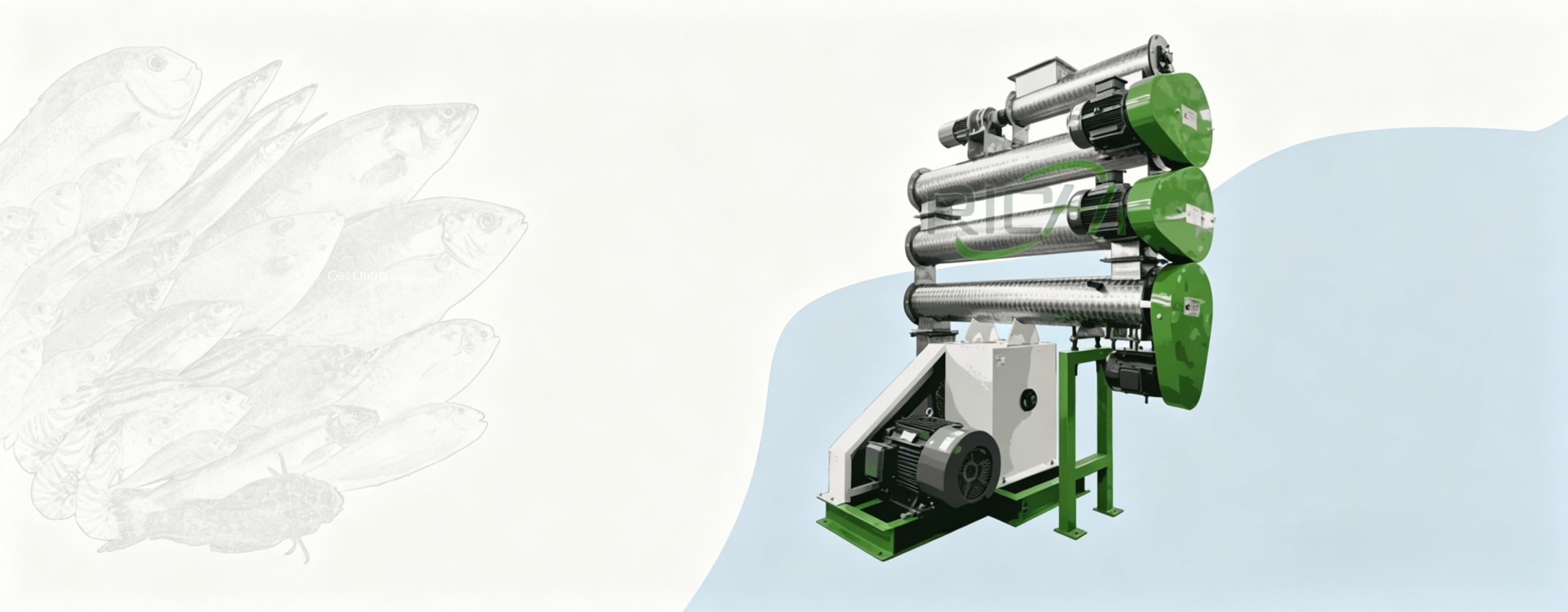 баннерная тонущая машина для подачи рыбы