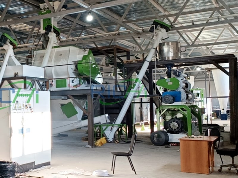 เดนมาร์ก สายการผลิตอาหารปลาจมน้ำ 1 ตัน/ชั่วโมง 